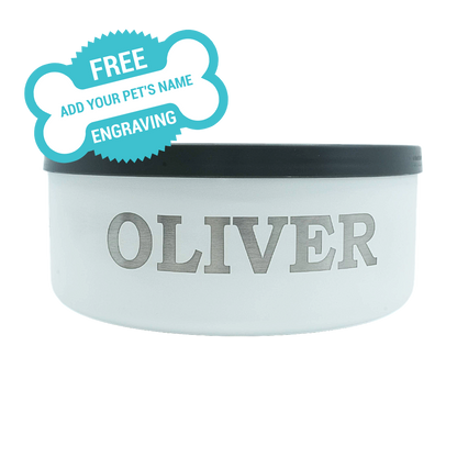 Custom Engraved Dog Bowl (TEST) - Toadfish - Smartgrip Tumblers
