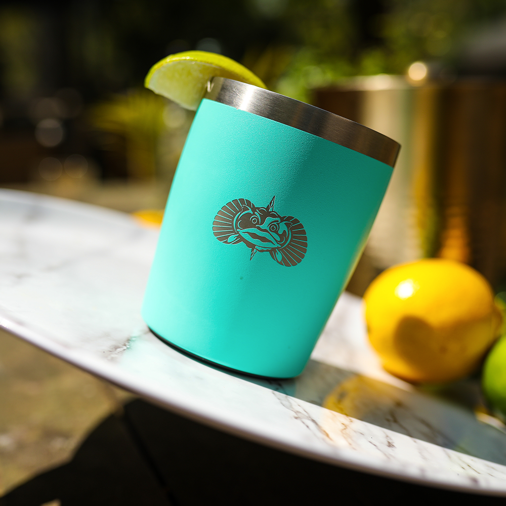 Non-Tipping 10oz Rocks Tumblers Home & Garden Kitchen & Dining Tableware Drinkware Tumblers Toadfish 
